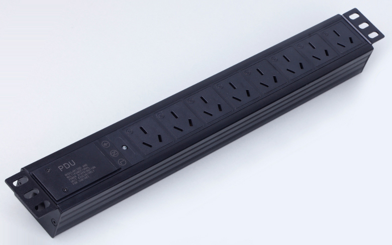 8位國標三孔PDU插座10A 16A 電源指示燈 16A 32A接線盒輸入標準PDU插座